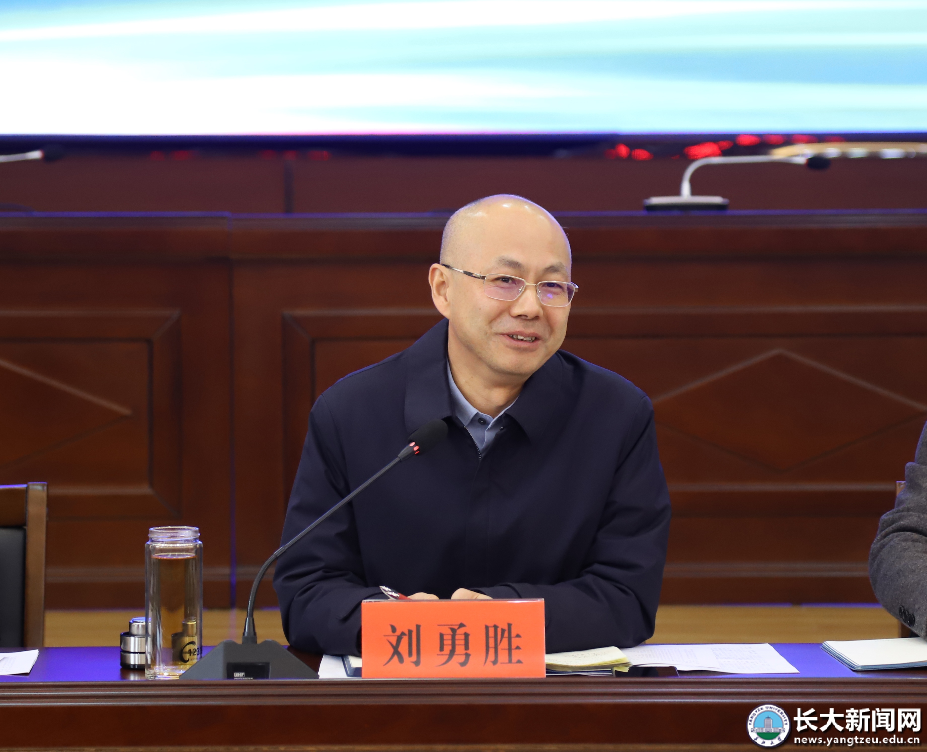 访企业促合作 刘勇胜赴石首调研并与石首市委书记王敏座谈-长江大学新闻网